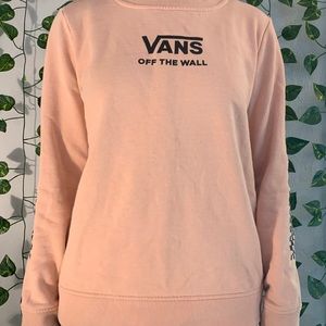 Vans pink vintage sweatshirt